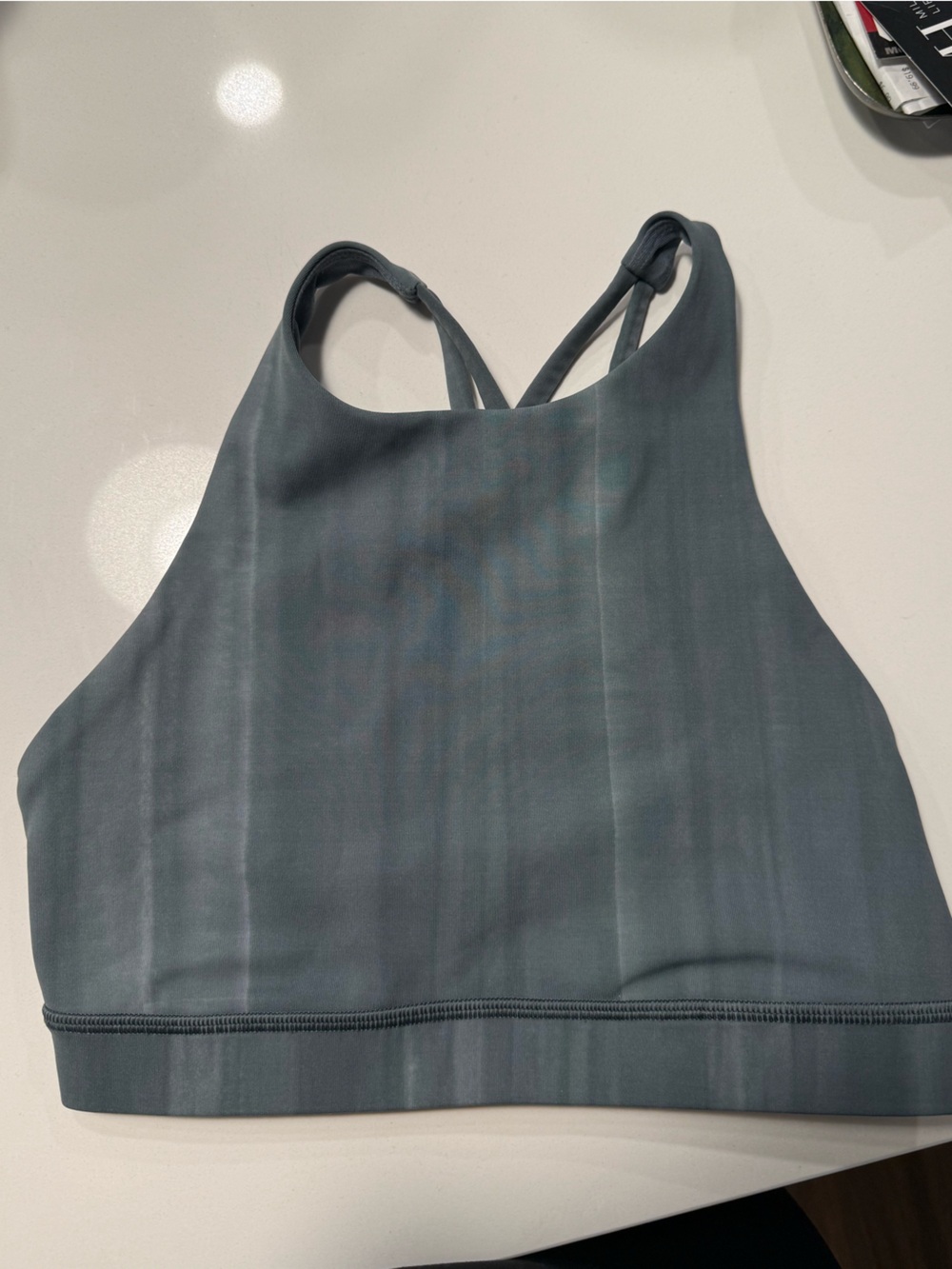 Lululemon green athletic sports bra